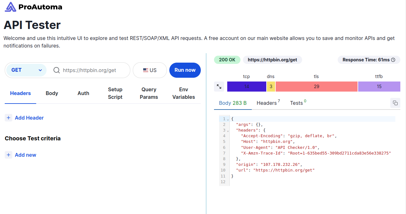 API Tester